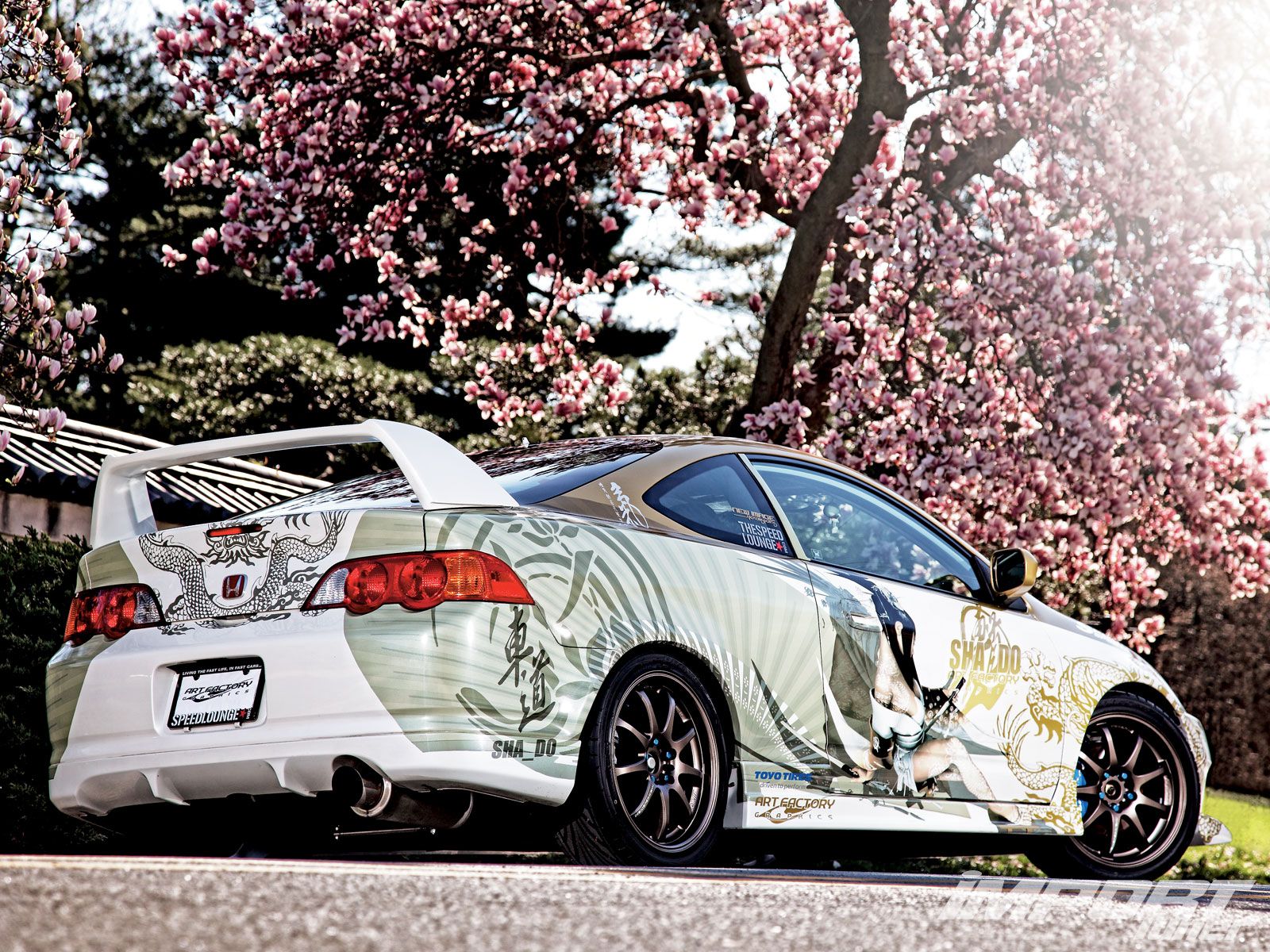 Авто из японии с 1 апреля. Тойота Супра Япония Сакура. Хонда Цивик Сакура. Acura RSX Tuning. Хонда Цивик японская.