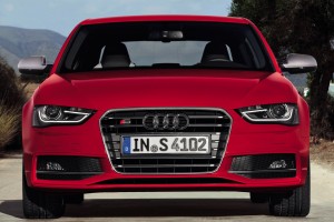 audi s4 red front