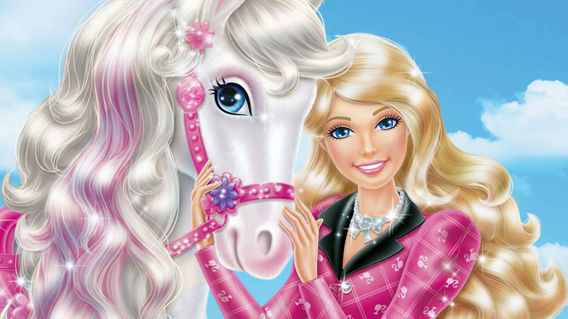 barbie wallpaper pony