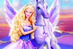 barbie wallpaper purple pony
