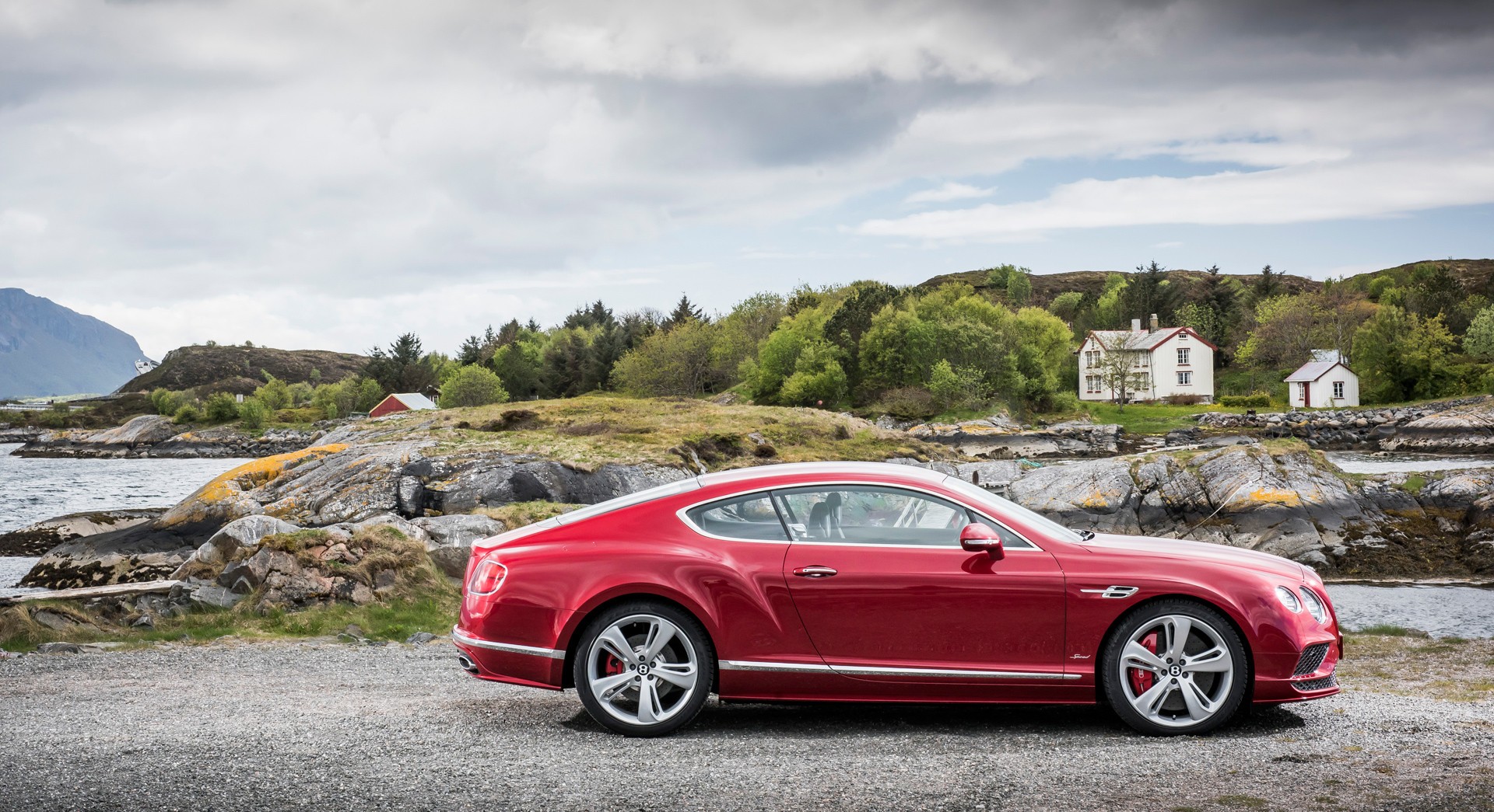 bentley continental gt red hd