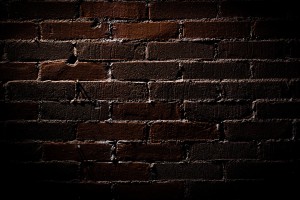 brick wallpaper dark