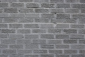 brick wallpaper grey