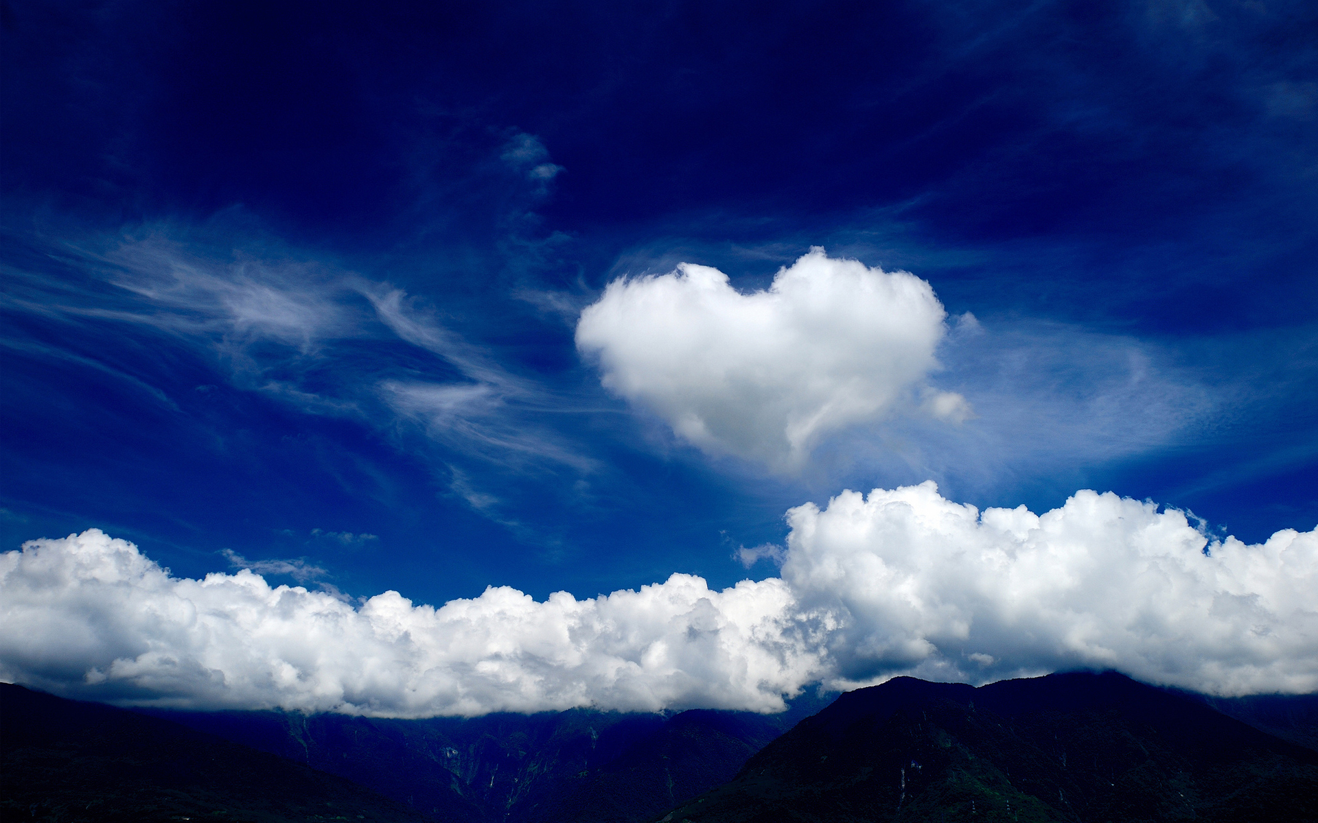 cloud wallpaper love mountains