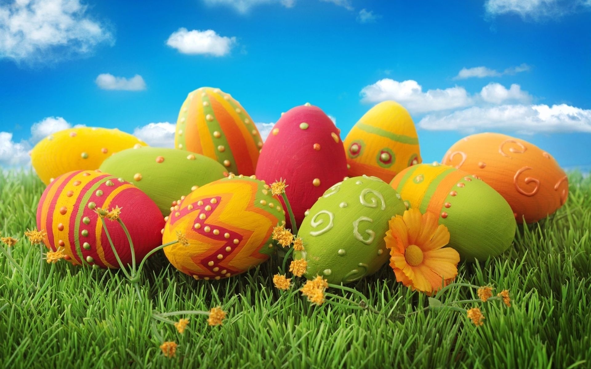 easter images eggs colorful