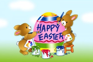 easter wallpapers bunny greetings