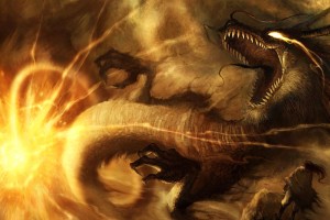 fire wallpaper dragon