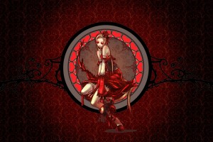gothic wallpaper lady