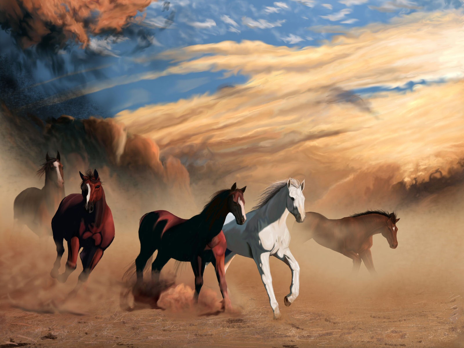 Horses fall. Табун лошадей. Обои на рабочий стол лошади. Картины с лошадьми на природе. Три лошади.