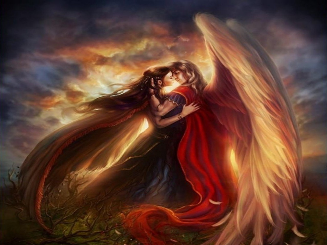 love wallpaper fantasy wings