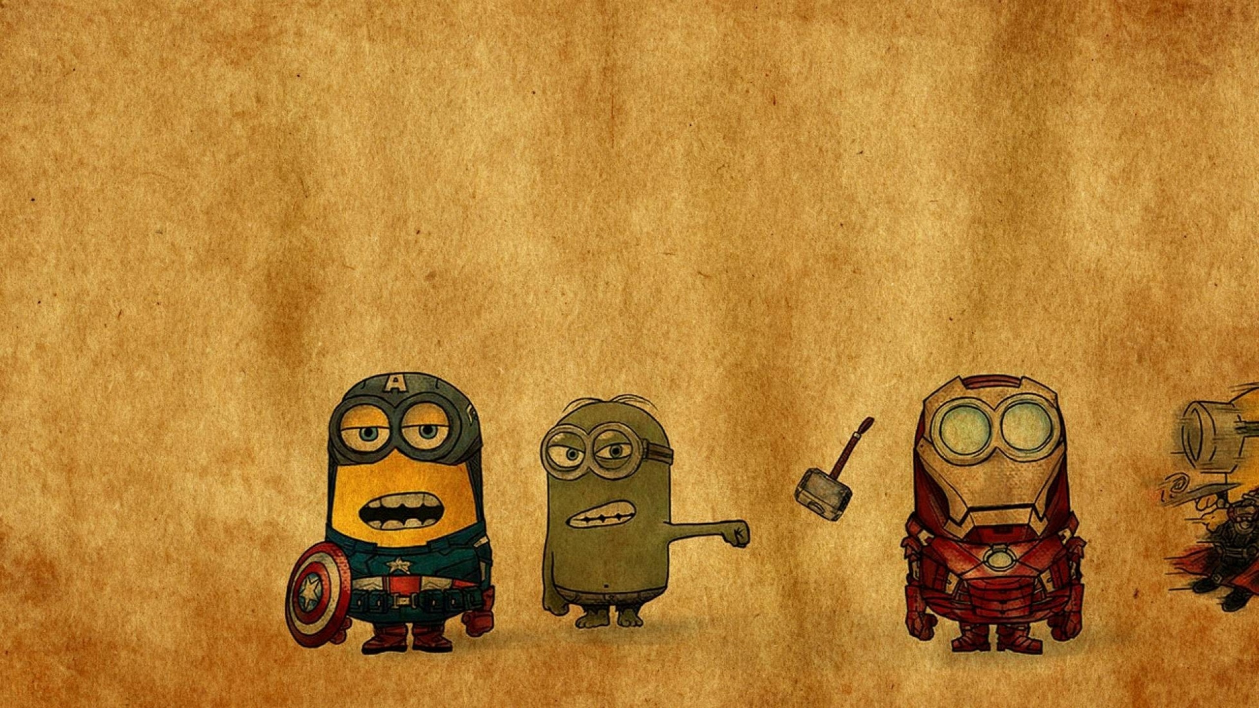 marvel wallpapers despicable me