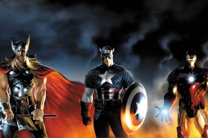marvel wallpapers thor-captain-america-iron-man