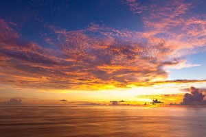 ocean wallpaper sunset pacific