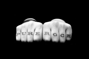 rock wallpapers fist