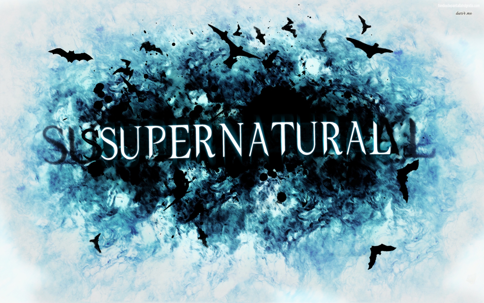 supernatural wallpapers blue