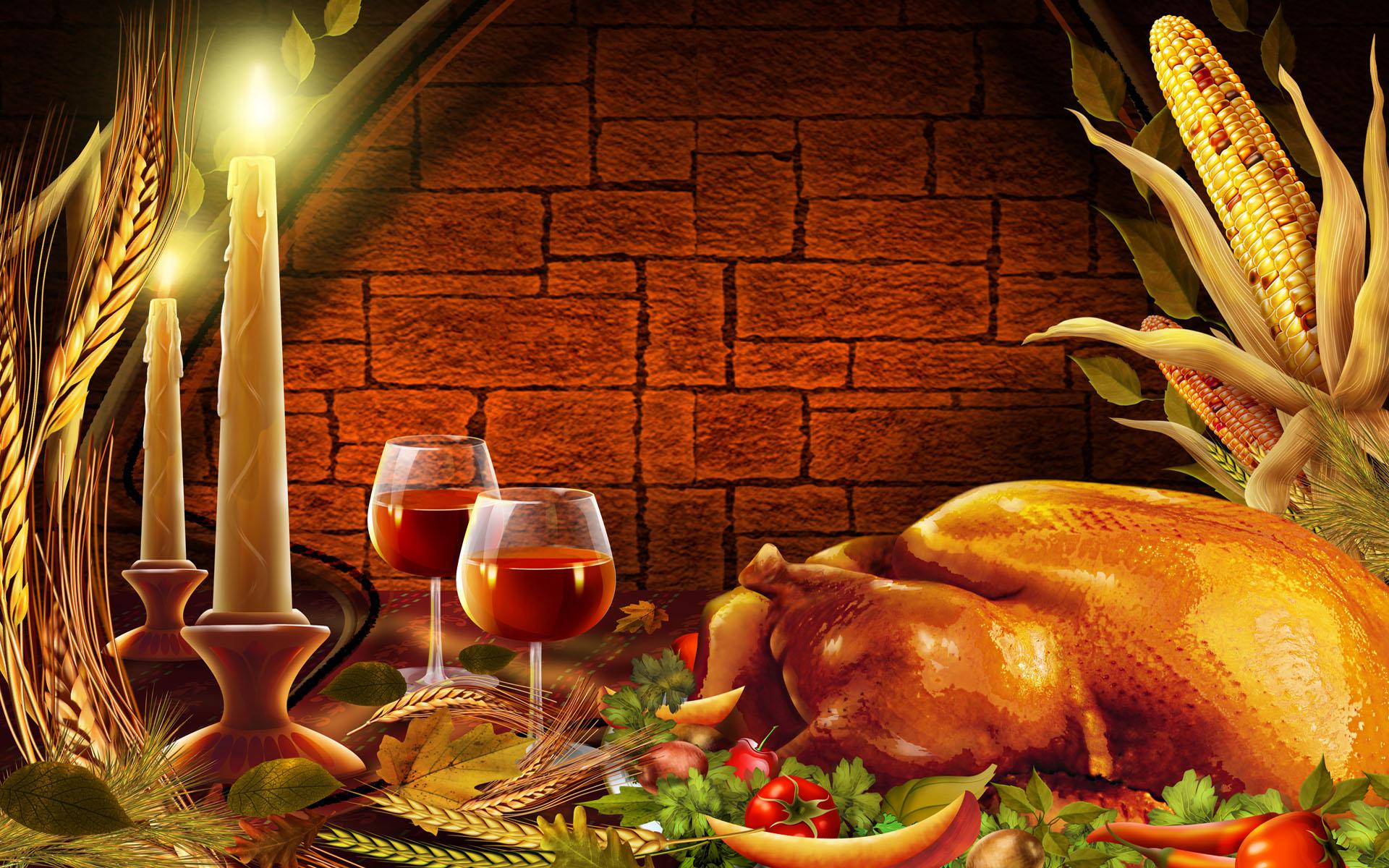 thanksgiving wallpapers dinner simple
