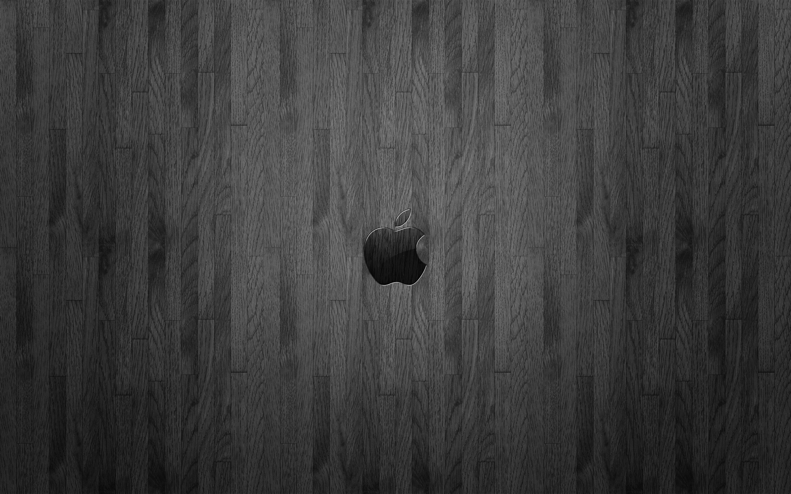 wood wallpaper apple dark