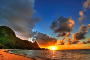 amazing sunset wallpapers hawaii