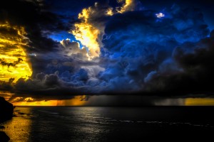 clouds wallpaper ocean storm