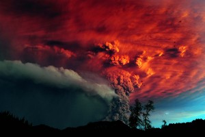 lava smoke volcano wallpaper