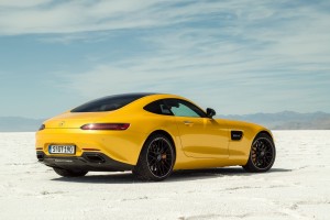 mercedes amg gt yellow great