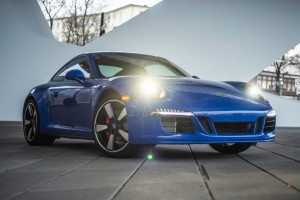 porsche 911 gt3 coupe blue