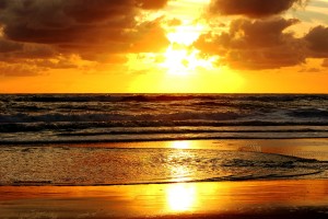 sunset images beach hd