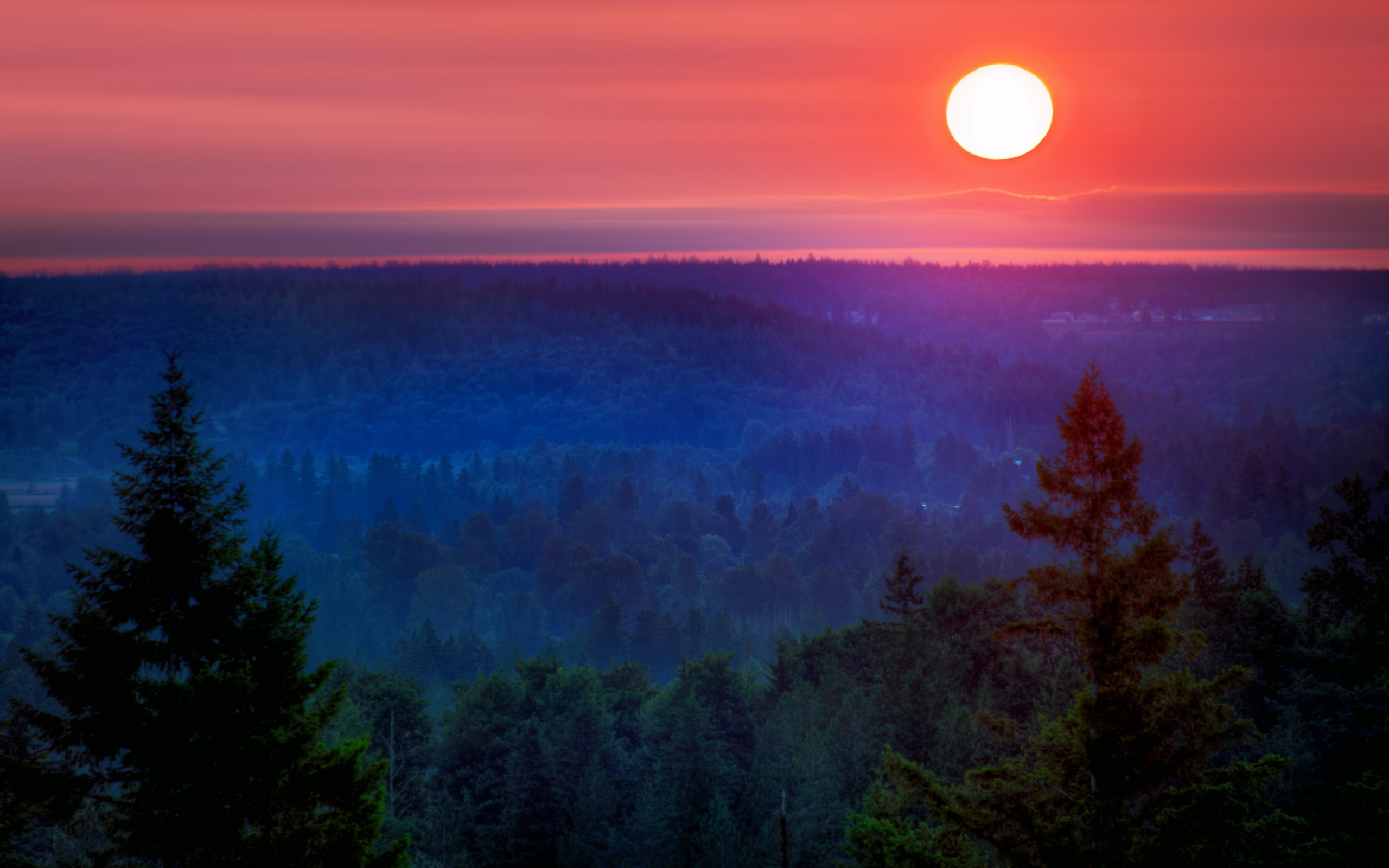 Sunset Landscape Desktop Backgrounds