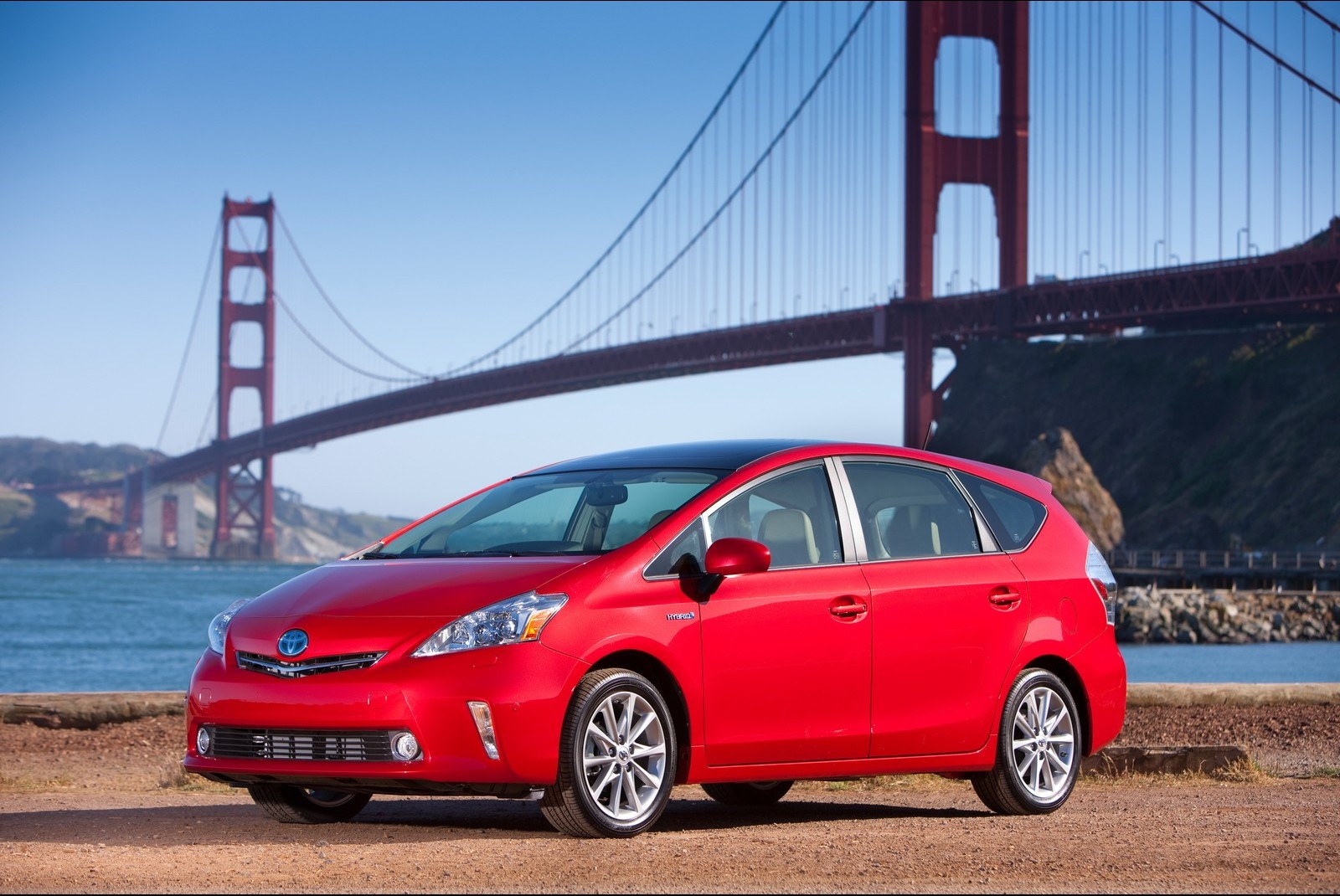 toyota prius red hd