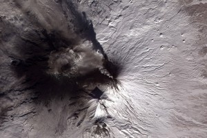 volcano wallpaper smoke