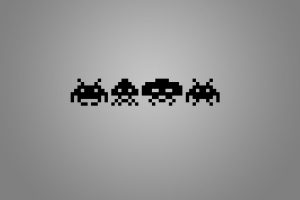 space invaders backgrounds A1