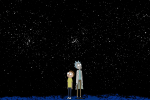 rick and morty background