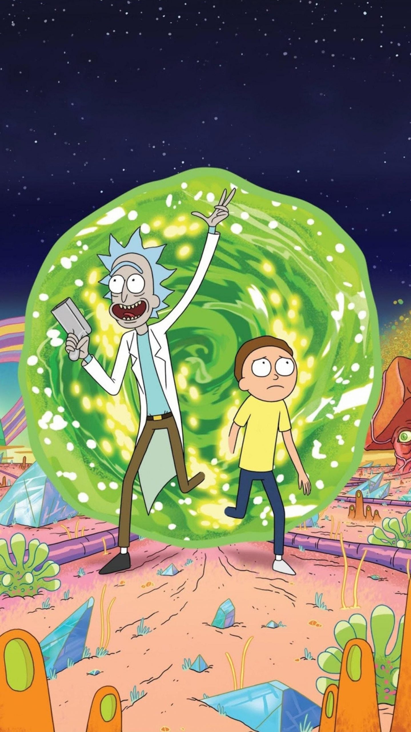 ricky and morty wallpapers hd 4k 15