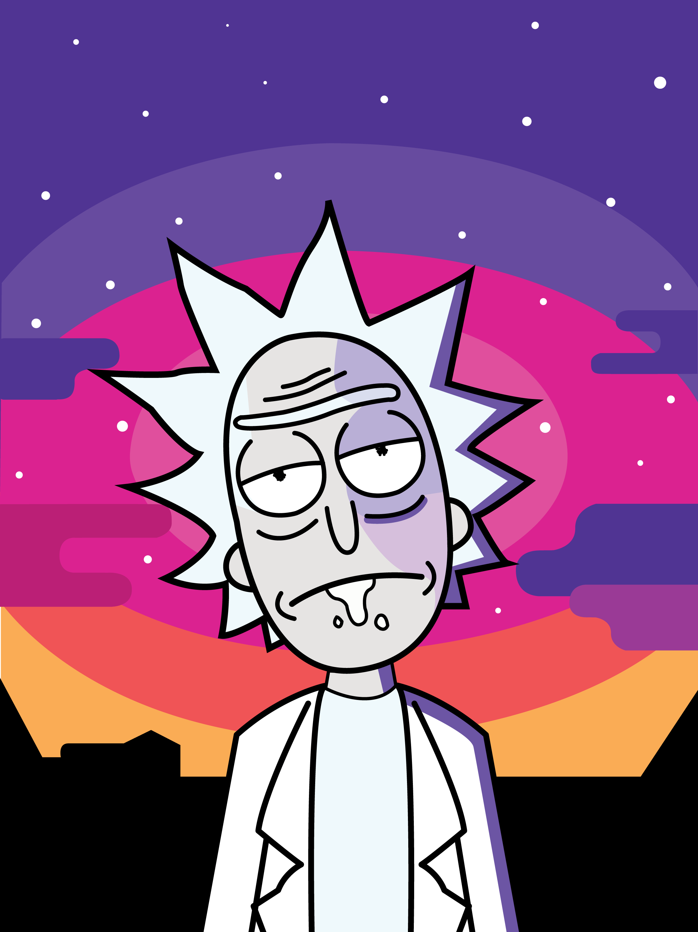 ricky and morty wallpapers hd 4k 2