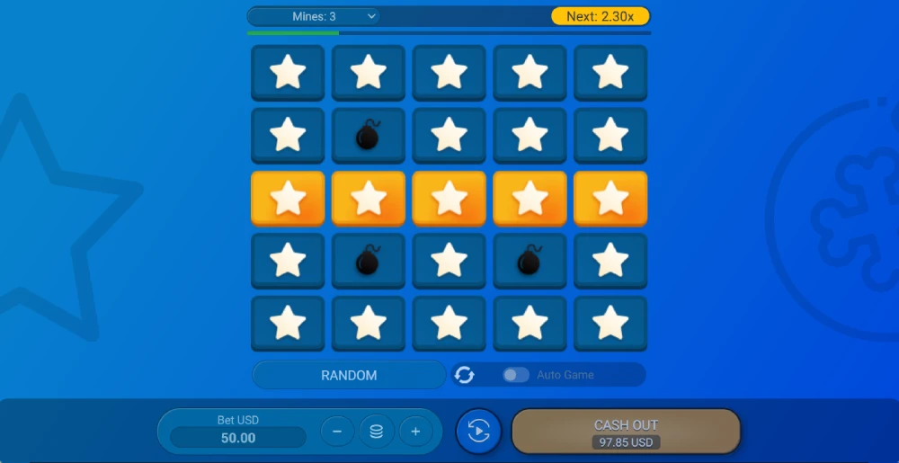 How to start playing for real money in Mines